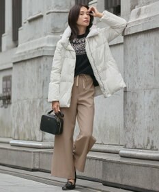 J.PRESS LADIES 【WEB限定カラーあり・洗える】FAIR ISLE ラウンドネック ニット