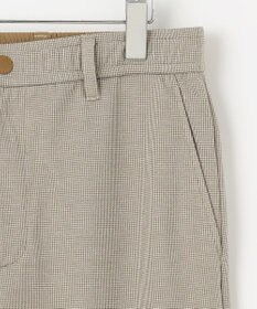 23区GOLF 【23Fondation/MEN】千鳥格子柄 ジャージーパンツ
