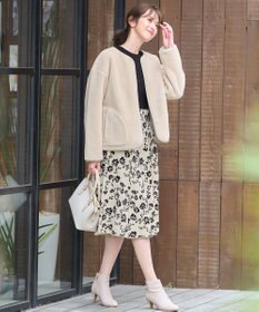 ANY SIS 【2WAY】リバーシブルショートボア アウター