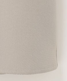 自由区 【洗える】ライトダブルクロス ノーカラーコート