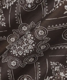 自由区 ロータスタイルプリント ワンピース