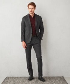 JOSEPH ABBOUD 【ソフトな着心地】ペイズリー柄 コーデュロイシャツ