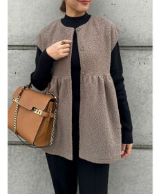 Green Parks フレア裏付きボアベスト