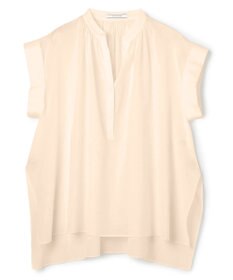 BEIGE， BAC / コットンシアー ギャザーブラウス