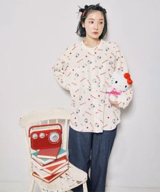 ワコール／睡眠科学 パジャマ 長袖 長ズボン 綿100%(本体) 寝返りしやすい 【睡眠科学×サンリオキャラクターズ】 レディース YDX651 睡眠科学／ワコール