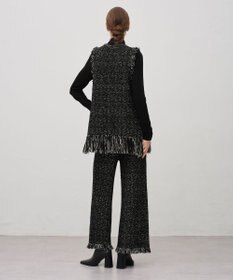 uncrave ツイードニット ジレ