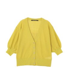 YECCA VECCA シアーニットVネックカーディガン