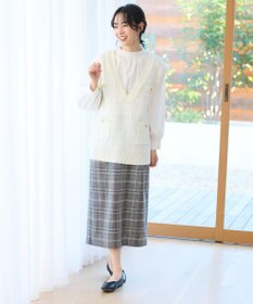 ANY L 【洗濯機可】ツイーディベスト