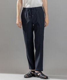 JOSEPH HOMME 【ストレッチ/ウエストゴム仕様】キャリーマンストレッチ ドロスト付ストレートパンツ / HOVE