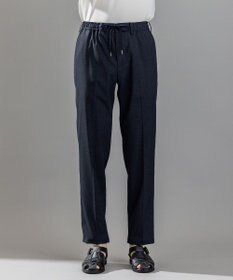 JOSEPH HOMME 【ストレッチ/ウエストゴム仕様】キャリーマンストレッチ ドロスト付ストレートパンツ / HOVE