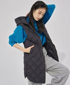 UNFILO L ふわふわニット クロップドハイネック