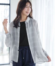 Tiaclasse シアーシャツ＋タンクトップセット（2点セット）