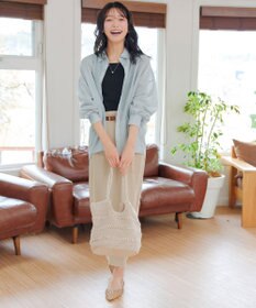 Tiaclasse シアーシャツ＋タンクトップセット（2点セット）