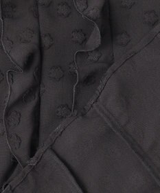 組曲 L フラワーポイントシフォン ブラウス