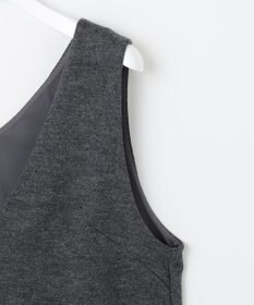 J.PRESS LADIES L 【洗える】ウールスムース ジャンパースカート