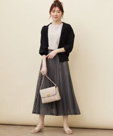 ANY SIS 【接触冷感・UVケア】ニットフーディー カーディガン