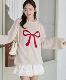 WEGO グラフィックニットBIGプルオーバー