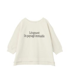 Green Parks 七分袖ロゴ裏毛プルオーバー