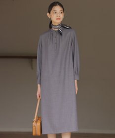 J.PRESS LADIES 【洗える】ANASTASIA milled ワンピース