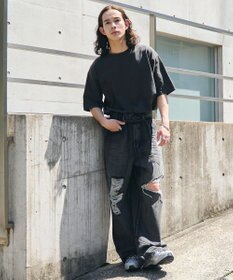 WEGO スーパーバギーデストロイデニム