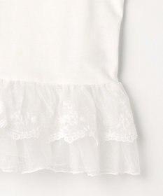 ANY KIDS 【洗濯機可能/吸汗速乾】裾レース ドライタッチ キャミソール