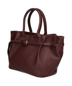 INTER-CHAUSSURES 【CHRISTIAN VILLA】レザーミディアムハンドバッグ