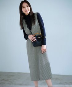 23区 バンブーハンドルミニショルダーバッグ