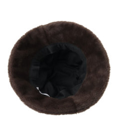 AMERICAN HOLIC フェイクファーバケットハット