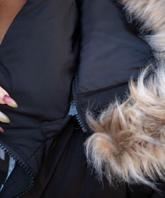 WEGO 3WAYファーフードパファーブルゾン