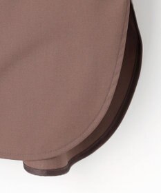 #Newans 【アイロンいらず】尖り襟ギャザースリーブブラウス