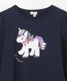 ANY KIDS ミラクルスパンコール長袖Tシャツ