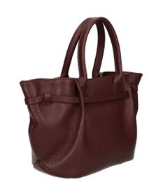 INTER-CHAUSSURES 【CHRISTIAN VILLA】レザーミディアムハンドバッグ