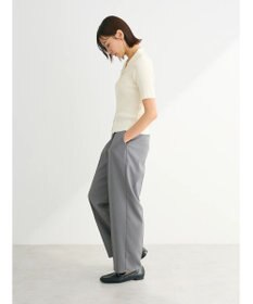 Green Parks ５分袖衿付きＺｉｐプルオーバー