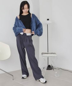 WEGO ファータッチニットショートカーデ