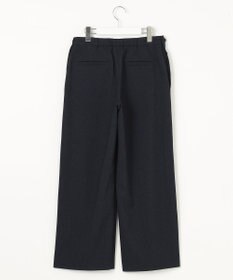 J.PRESS LADIES S 【洗える】LANTECシャークスキン セミワイド パンツ