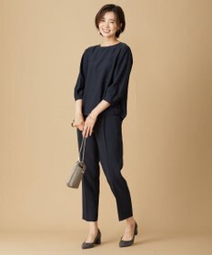 J.PRESS LADIES 【洗える】 RELAXION ツイル ストレート パンツ