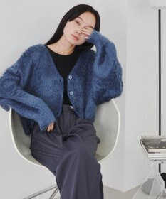 WEGO ファータッチニットショートカーデ