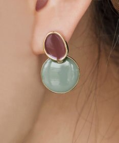 Tiaclasse 2トーンピアス