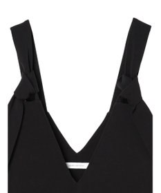 AMERICAN HOLIC 両ＶネックＩラインワンピース