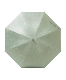 MOONBAT 【一級遮光/晴雨兼用】LANVIN en Bleu (ランバン オン ブルー) 長傘 日傘 ラインドローイング 遮光 遮熱 UV