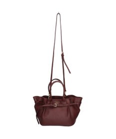 INTER-CHAUSSURES 【CHRISTIAN VILLA】レザーミディアムハンドバッグ