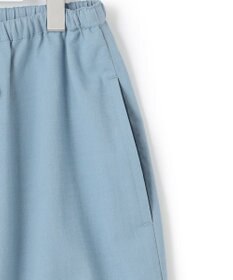 J.PRESS YORK STREET 【WOMEN】リネンライクリラックス ワイドパンツ