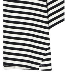 earth music&ecology バックタッククロップドＴ