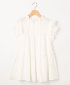 組曲 【WEB限定】ナイロンレーヨン チュニック ブラウス