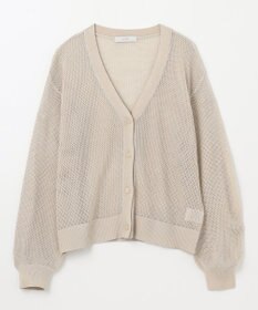 ANY メッシュカーディガン