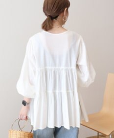 AMERICAN HOLIC 【先行予約】【WEB限定】ティアードギャザーブラウス