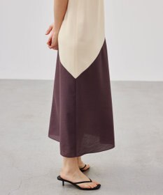 BEIGE， ARAZY / Vネックワンピース