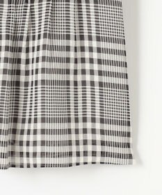 J.PRESS LADIES 【WEB限定カラーあり・洗える】シアーチェック カットソー