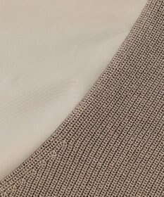 自由区 【カタログ掲載・洗える】ハイツイストコットンアセテート異素材コンビ トップス