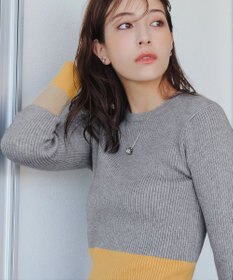 Tiaclasse ガラスサークルネックレス